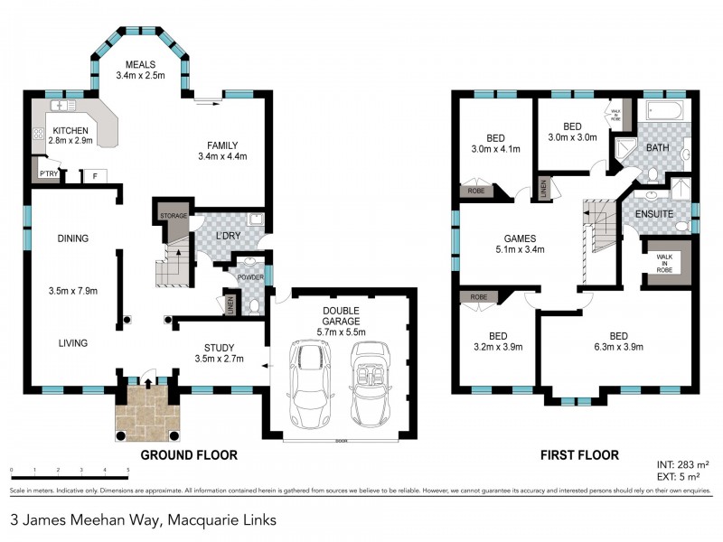 3 James Meehan Way, Macquarie Links NSW 2565 Floorplan