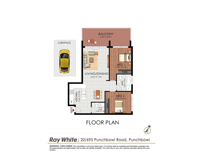 20/695 Punchbowl Road, Punchbowl NSW 2196 Floorplan