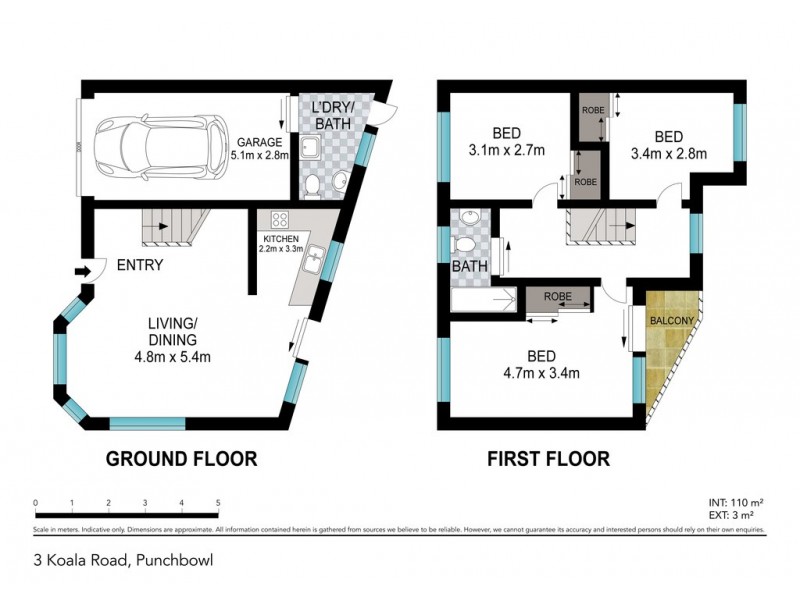 3 Koala Road, Punchbowl NSW 2196 Floorplan
