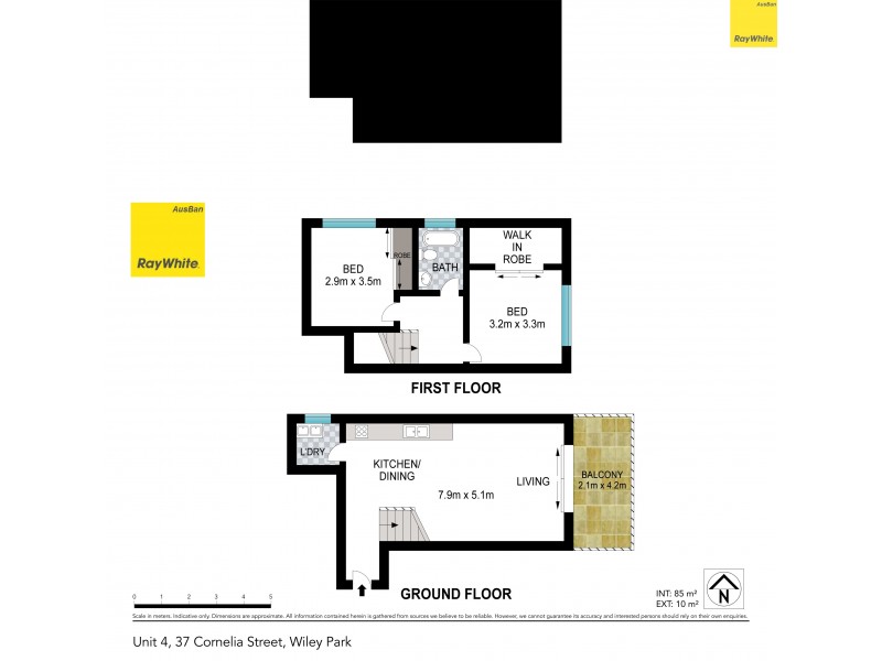 4/37 CORNELIA STREET, Wiley Park NSW 2195 Floorplan