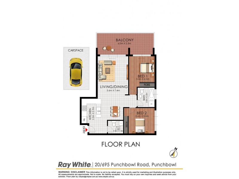 20/695 Punchbowl Road, Punchbowl NSW 2196 Floorplan