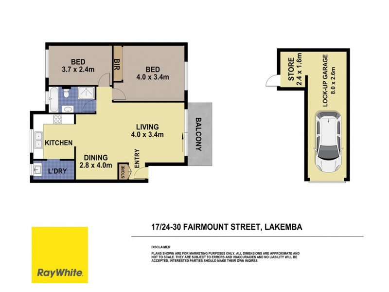 17/24 Fairmount Street, Lakemba NSW 2195 Floorplan