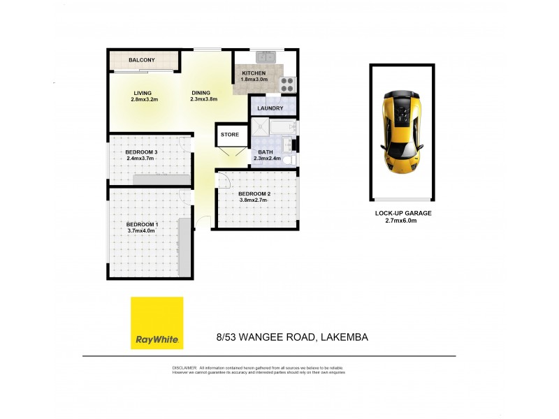 Unit 8/53 Wangee Rd, Lakemba NSW 2195 Floorplan