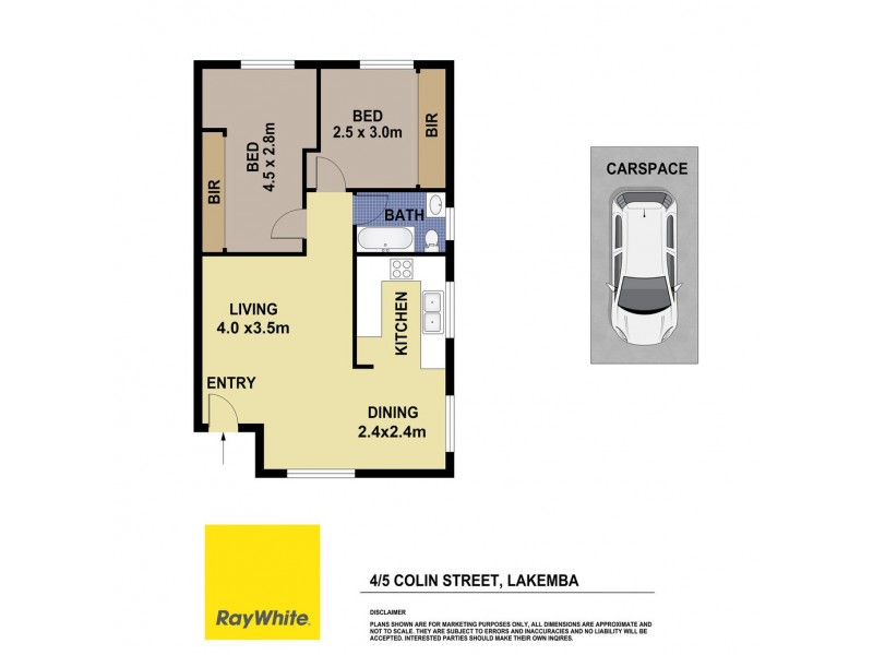 4/5 Colin Street, Lakemba NSW 2195 Floorplan
