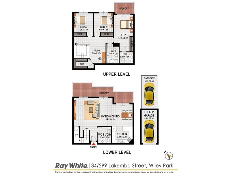 34/299 Lakemba Street, Wiley Park NSW 2195 Floorplan