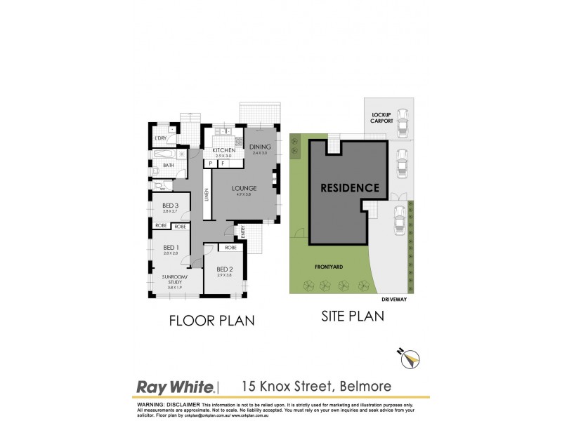 15 Knox Street,, Belmore NSW 2192 Floorplan