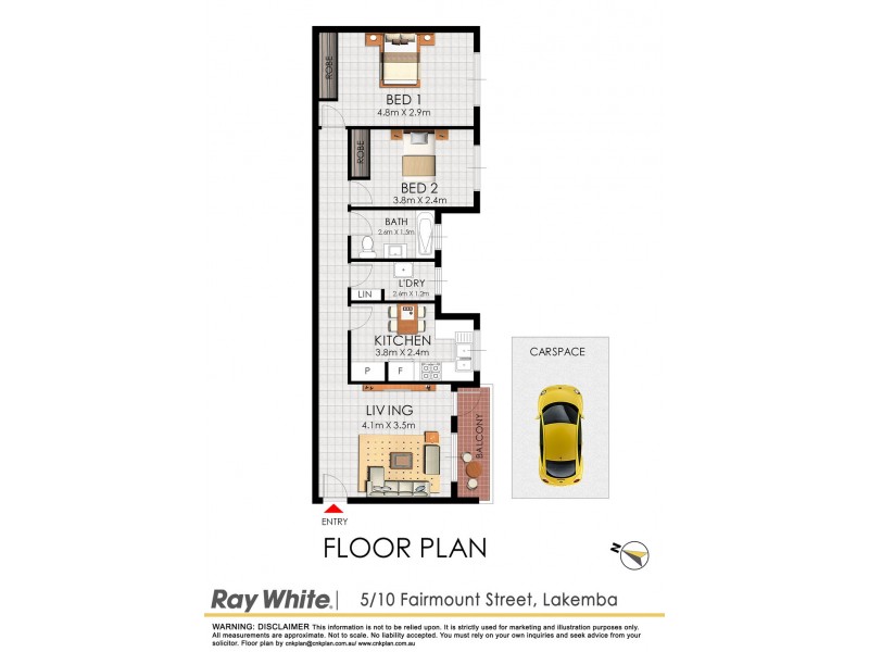 5/10 Fairmount Street,, Lakemba NSW 2195 Floorplan