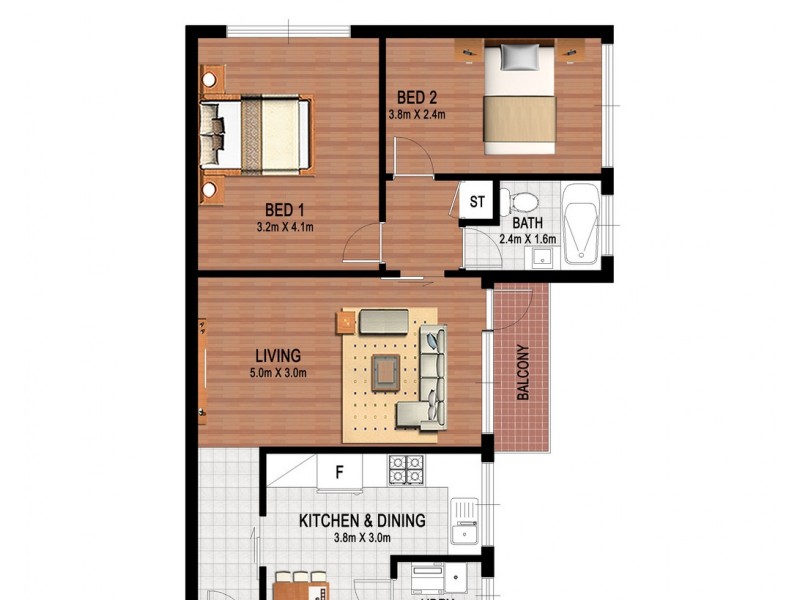 5/43 Fairmount St, Lakemba NSW 2195