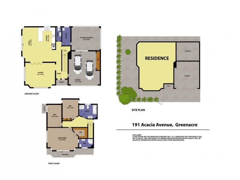 191 Acacia Avenue, Greenacre NSW 2190 Floorplan