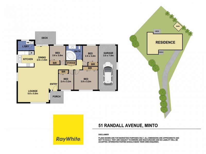 51 Randall avenue, Minto NSW 2566 Floorplan