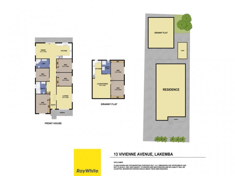 13 Vivienne Ave, Lakemba NSW 2195 Floorplan