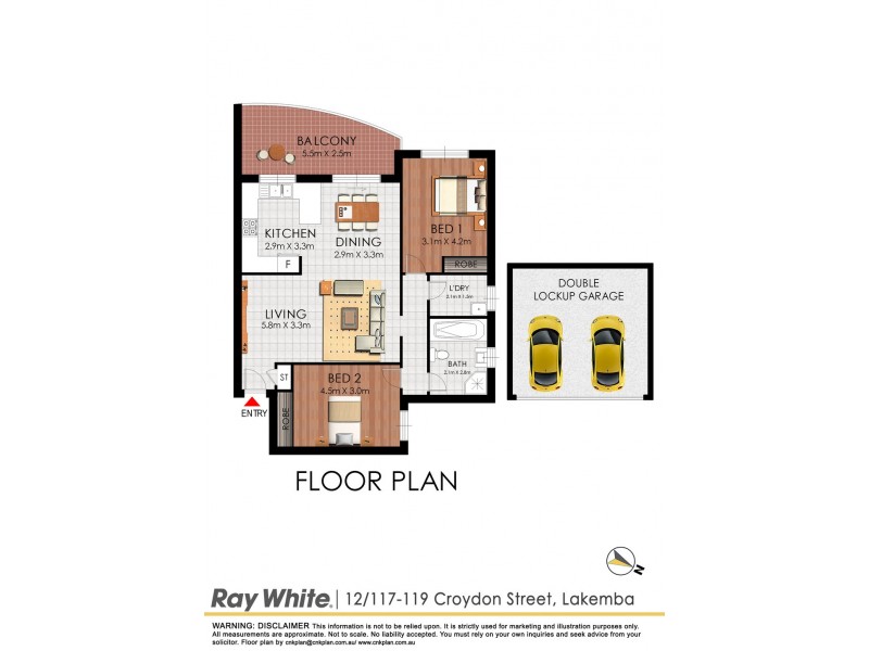 12/117-119 Croydon Street, Lakemba NSW 2195 Floorplan