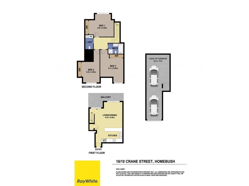 18/10-14 Crane Street,, Homebush NSW 2140 Floorplan