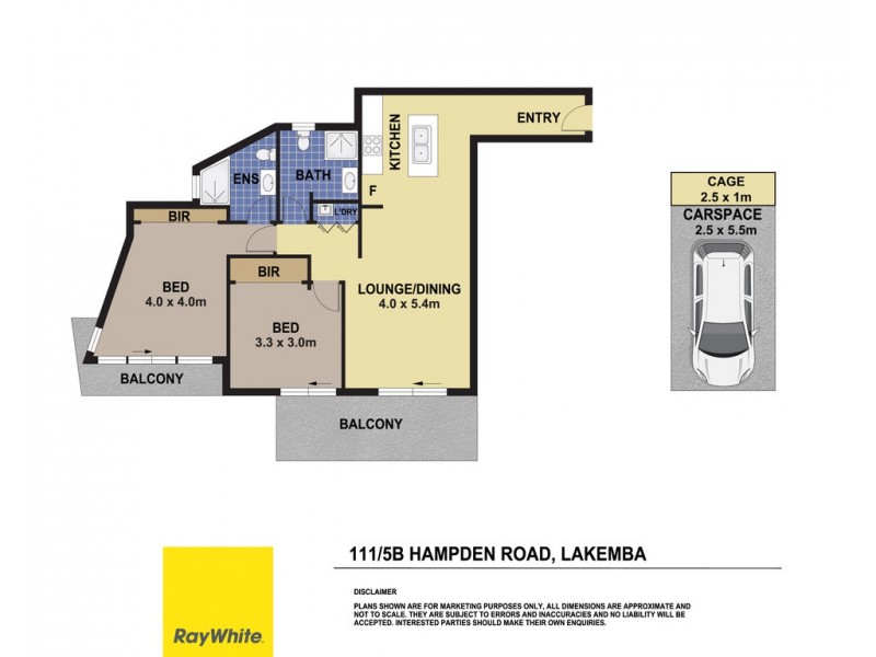 111/5B Hampden Road, Lakemba NSW 2195 Floorplan
