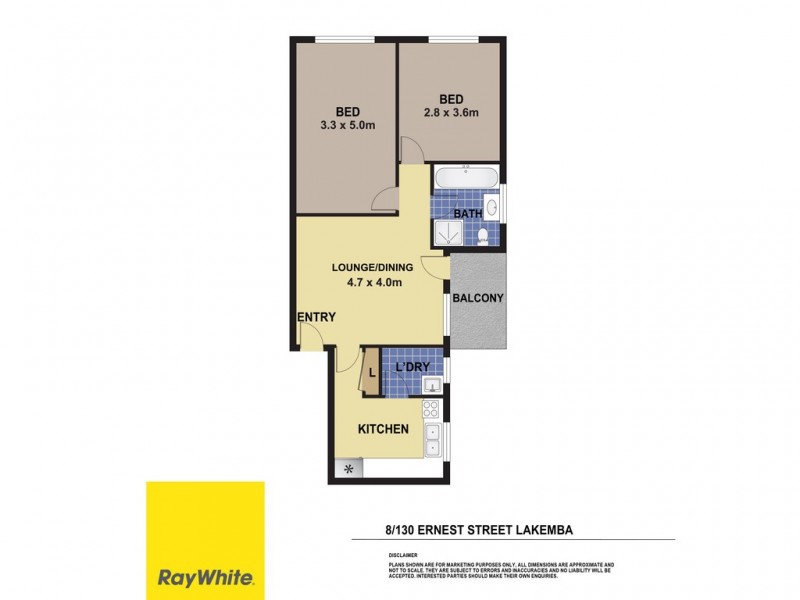 8/130 Ernest Street, Lakemba NSW 2195 Floorplan