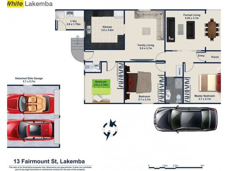 13 FAIRMOUNT ST, Lakemba NSW 2195 Floorplan