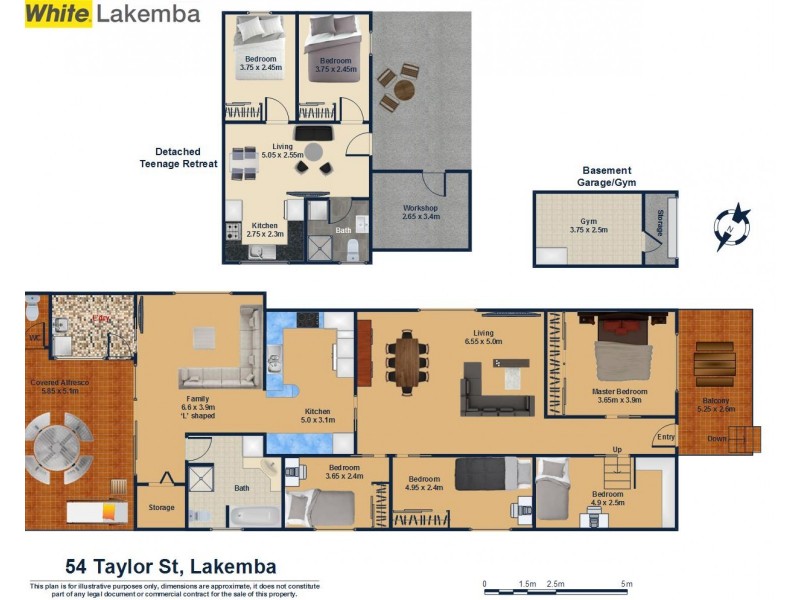 54 TAYLOR ST, Lakemba NSW 2195 Floorplan