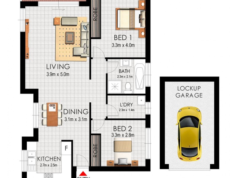 Unit 1/64 SHADFORTH ST, Wiley Park NSW 2195