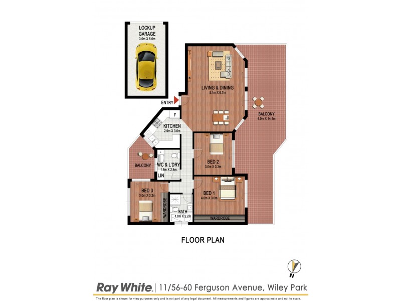11/56-60 FERGUSON AVENUE, Wiley Park NSW 2195 Floorplan