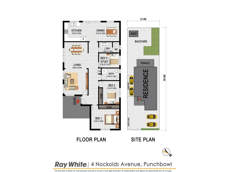 4 NOCKOLDS AVENUE, Punchbowl NSW 2196 Floorplan