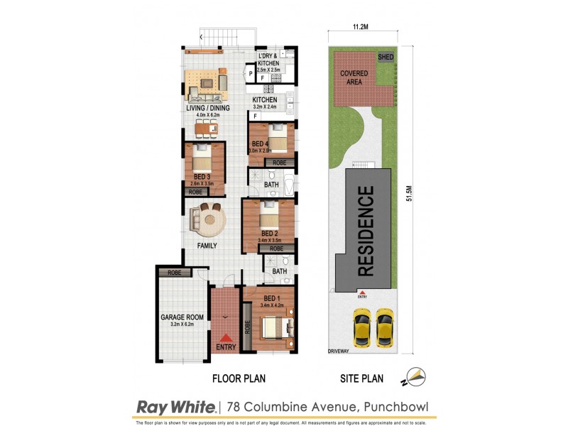 78 COLUMBINE AVENUE, Punchbowl NSW 2196 Floorplan