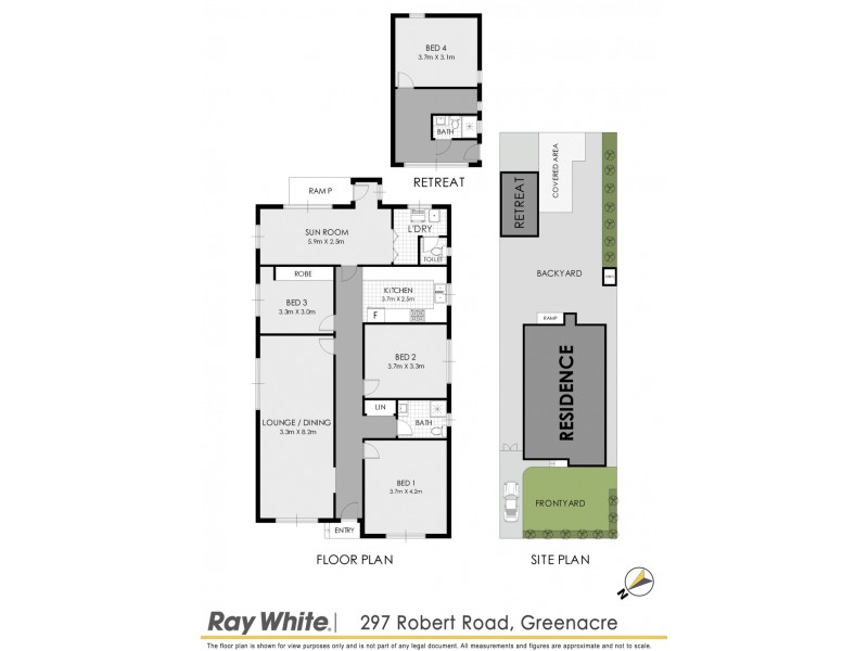 297 ROBERTS ROAD, Greenacre NSW 2190 Floorplan