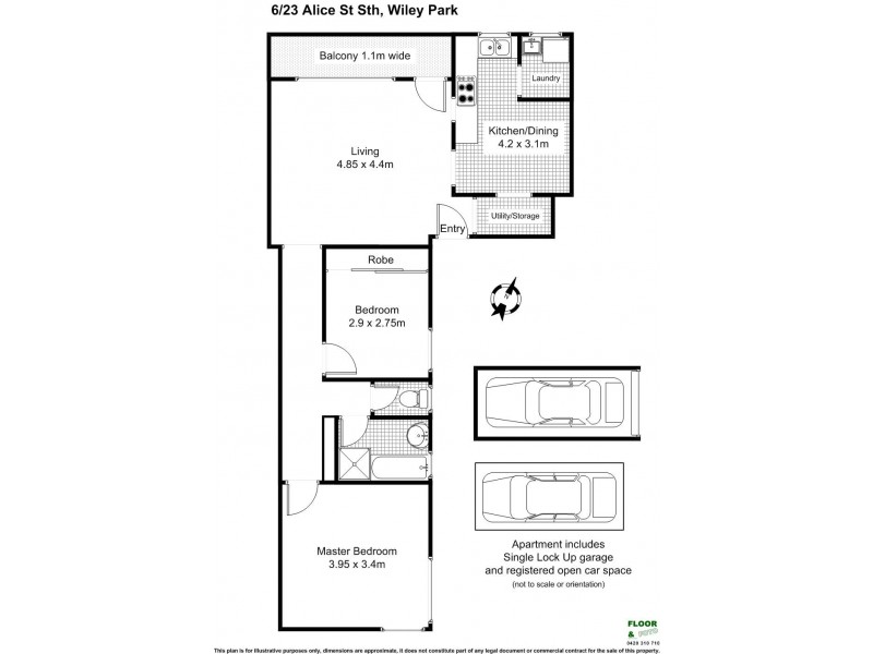 6/23 Alice Street South, Wiley Park NSW 2195