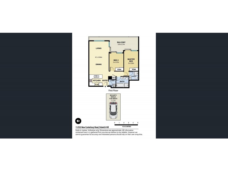11/553 New Canterbury Road, Dulwich Hill NSW 2203