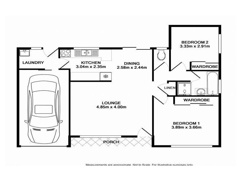 2/23 Bronzewing Street, Ingleburn NSW 2565 Floorplan