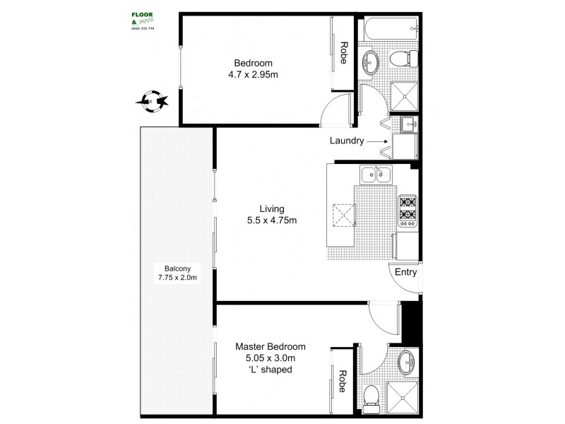 22/143-147 Parramatta Road, Concord NSW 2137 Floorplan