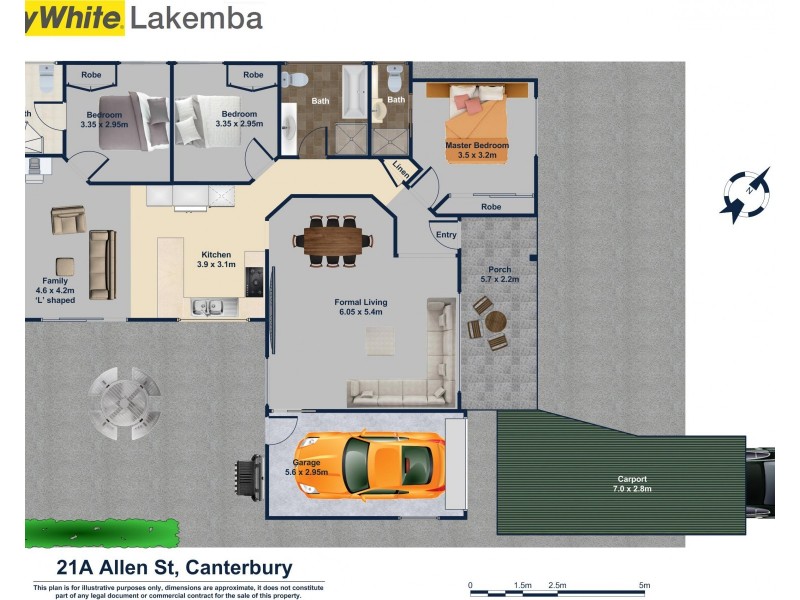 21A Allen Street, Canterbury NSW 2193 Floorplan