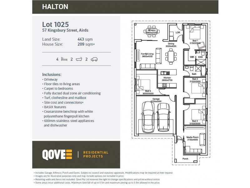 57 Kingsbury Street, Airds NSW 2560 Floorplan
