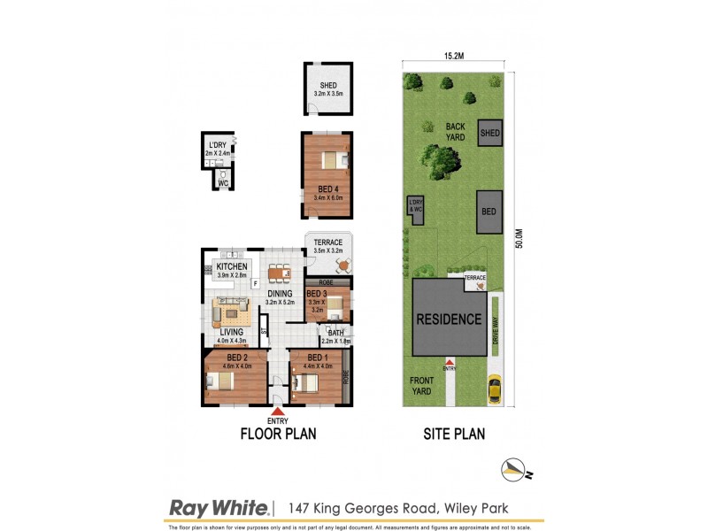 147 King Georges Road, Wiley Park NSW 2195 Floorplan