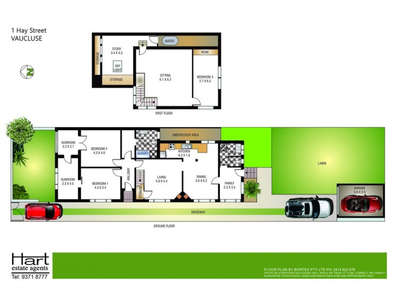 1 Hay Street, Vaucluse NSW 2030 Floorplan