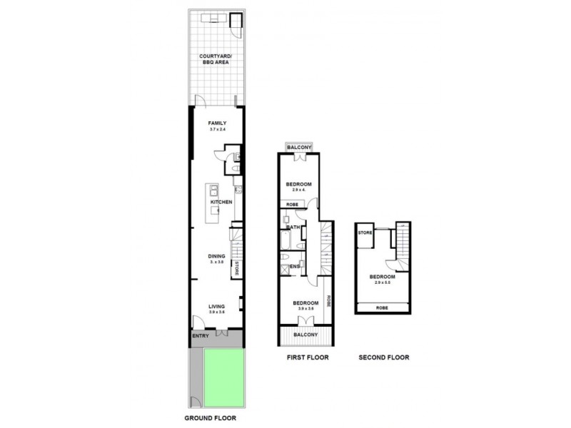 33 Sutherland Avenue, Paddington NSW 2021 Floorplan