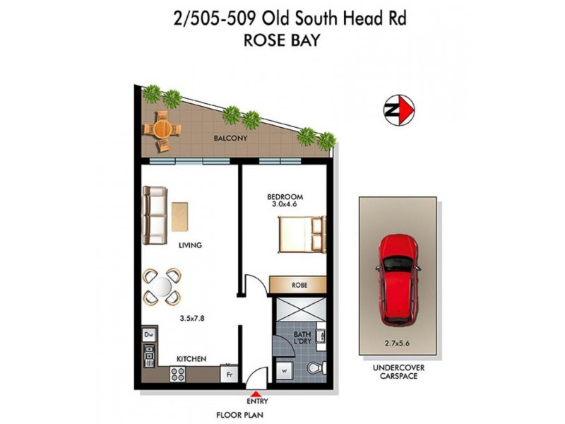 2/505-509 Old South Head Road, Rose Bay NSW 2029