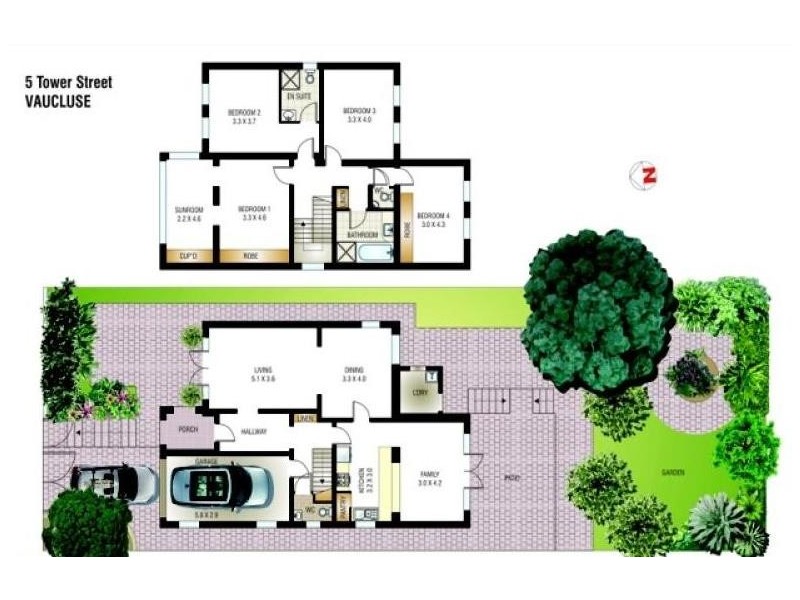 5 Tower Street, Vaucluse NSW 2030 Floorplan
