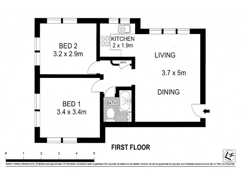 26/11 Gilbert Street, Dover Heights NSW 2030 Floorplan