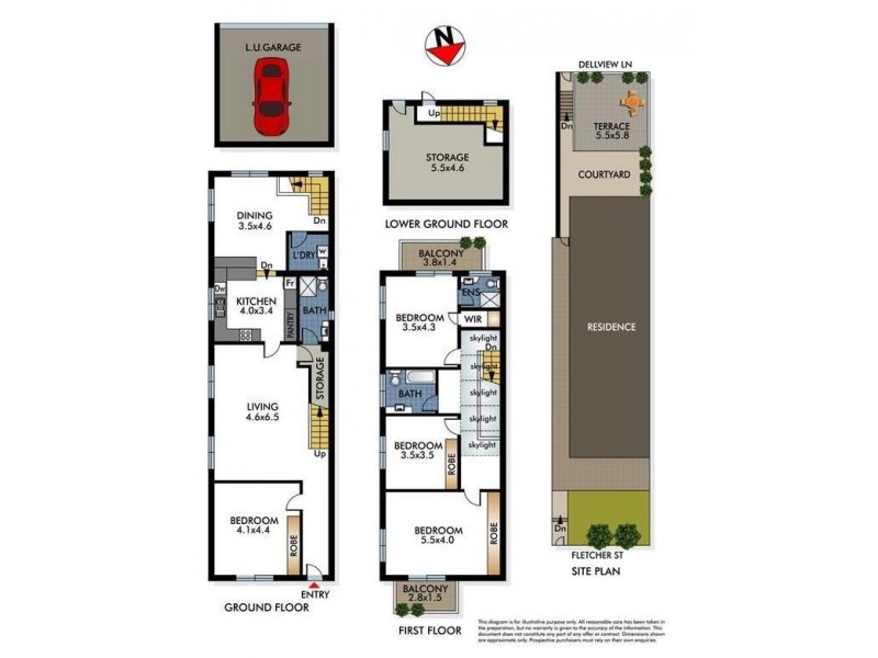 39 Fletcher Street, Tamarama NSW 2026 Floorplan