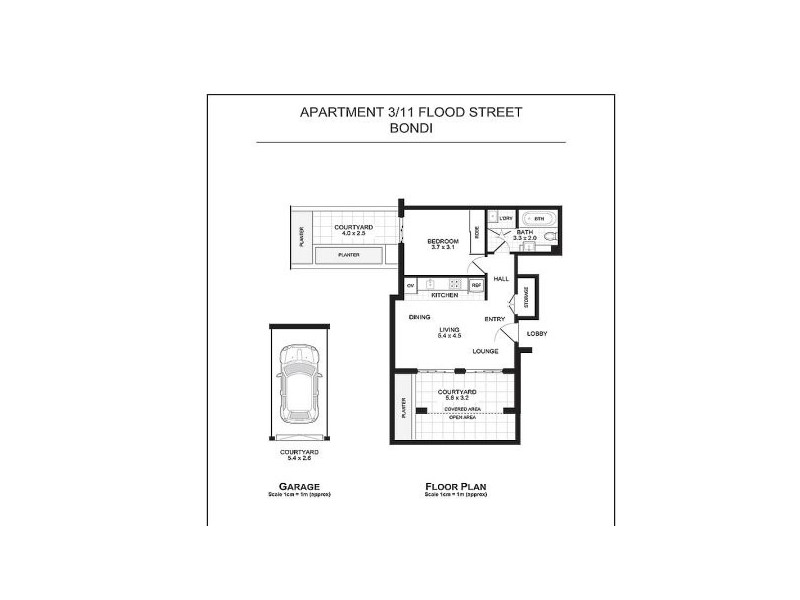 3/11 Flood Street, Bondi NSW 2026 Floorplan