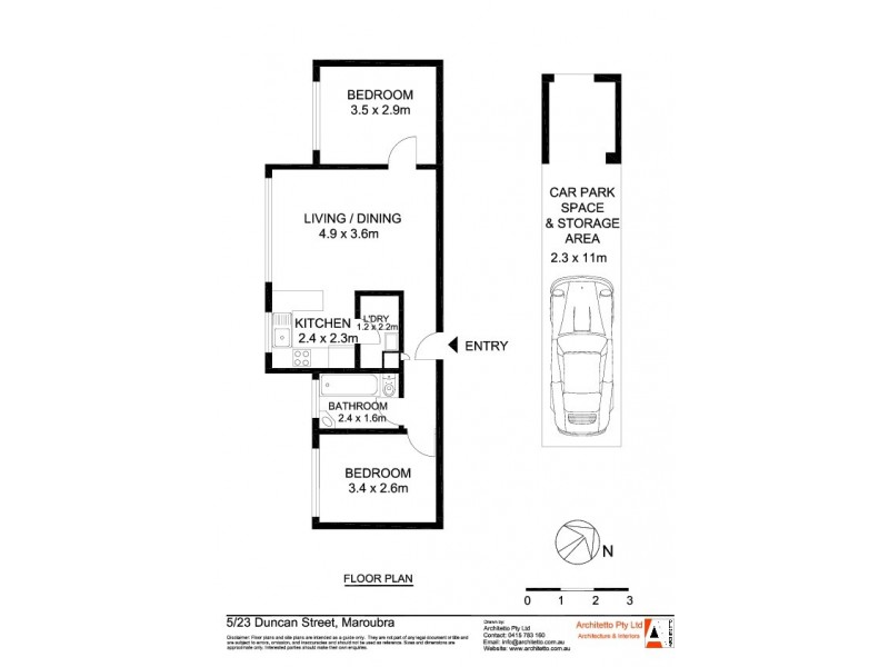 5/23 Duncan Street, Maroubra NSW 2035 Floorplan