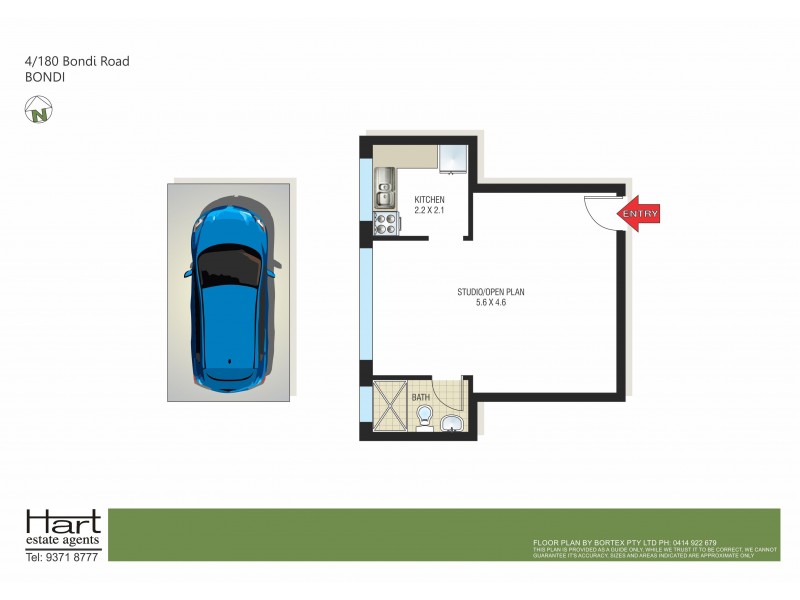 4/180 Bondi Road, Bondi NSW 2026 Floorplan