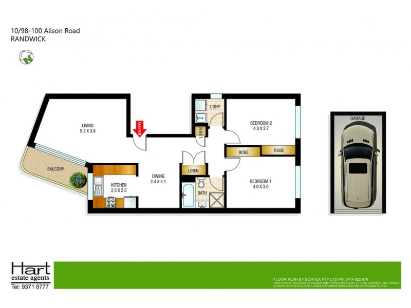 10/98-100 Alison Road, Randwick NSW 2031 Floorplan