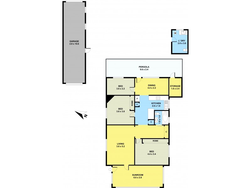 475 The Horsley Drive, Fairfield NSW 2165 Floorplan