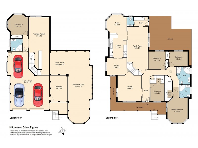 3 Sorensen Drive, Figtree NSW 2525 Floorplan
