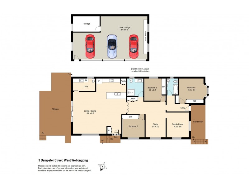 9 Dempster Street, West Wollongong NSW 2500 Floorplan