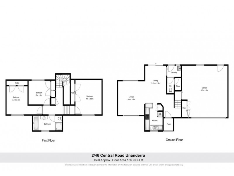 2/46 Central Road, Unanderra NSW 2526 Floorplan