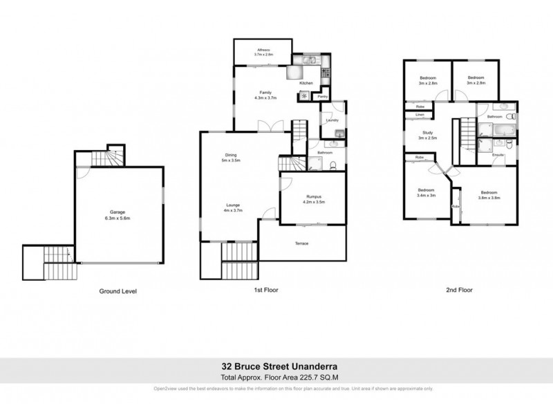 32 Bruce Street, Unanderra NSW 2526 Floorplan