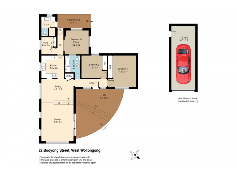 22 Booyong Street, West Wollongong NSW 2500 Floorplan