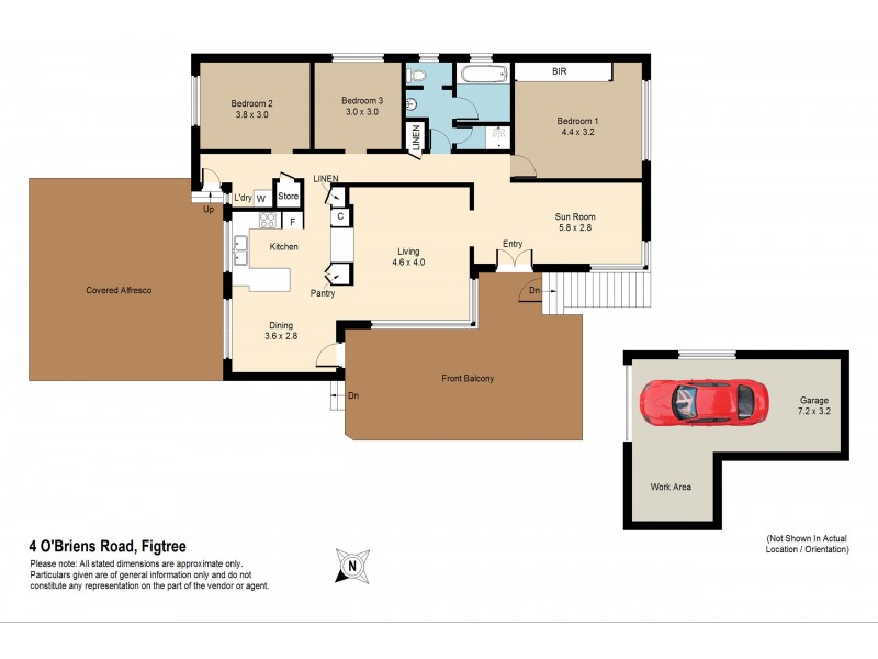 4 O’Briens Road, Figtree NSW 2525 Floorplan